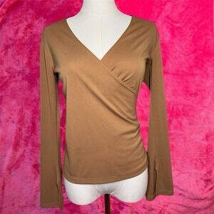 Original Tan Longsleeve Blouse